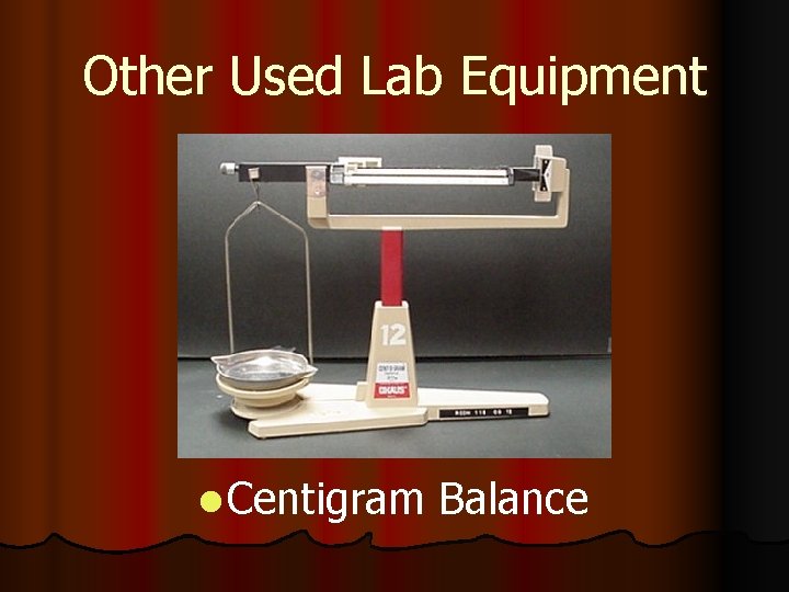 Other Used Lab Equipment l Centigram Balance 