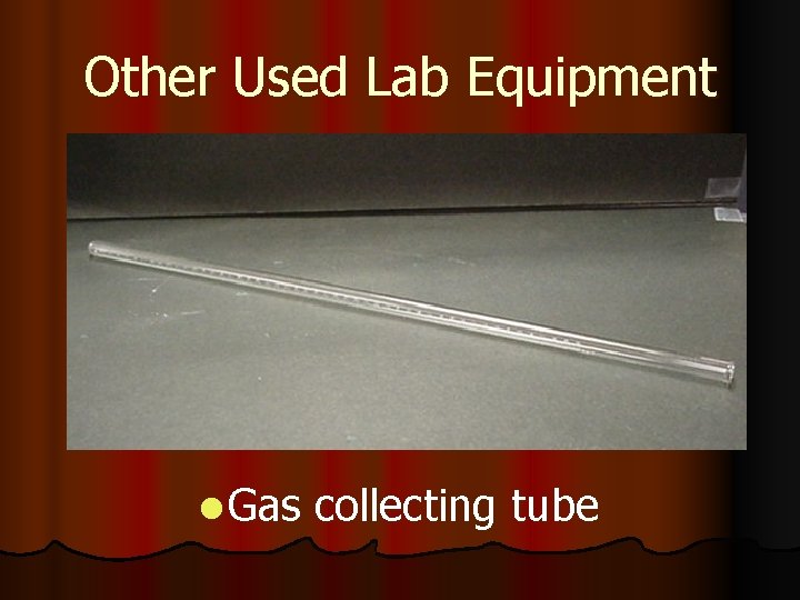Other Used Lab Equipment l Gas collecting tube 