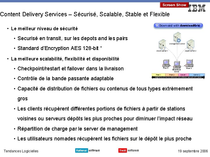 Content Delivery Services – Sécurisé, Scalable, Stable et Flexible • Le meilleur niveau de