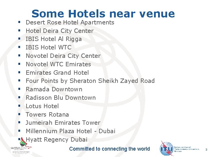 § § § § Some Hotels near venue Desert Rose Hotel Apartments Hotel Deira