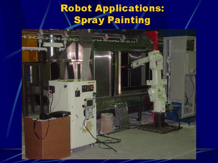 Robot Applications: Spray Painting 