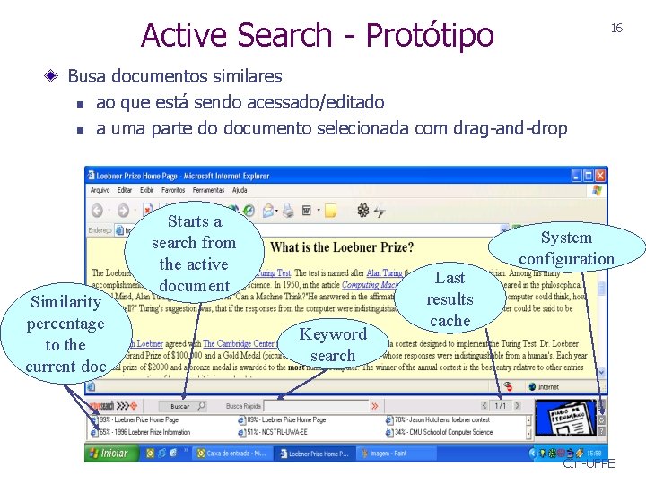 Active Search - Protótipo 16 Busa documentos similares n ao que está sendo acessado/editado