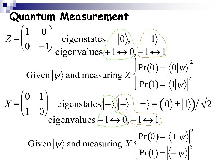 Quantum Measurement 