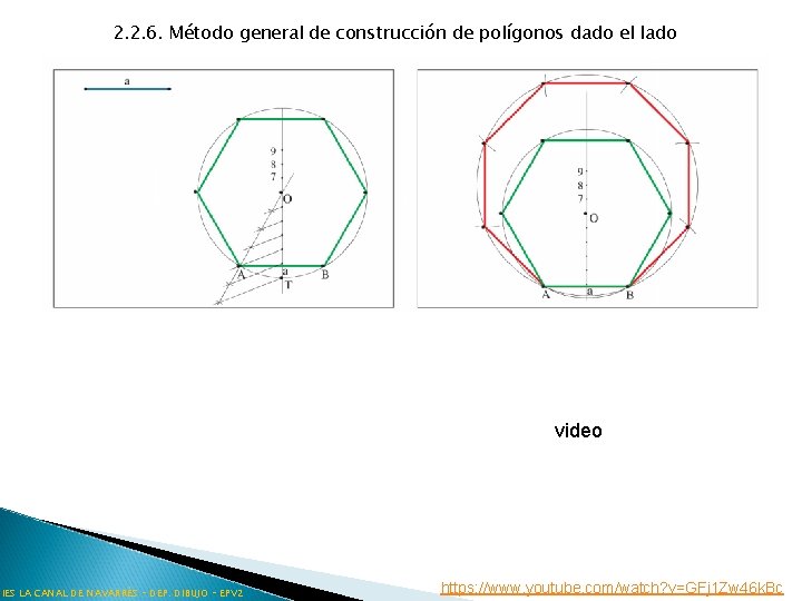 2. 2. 6. Método general de construcción de polígonos dado el lado video IES