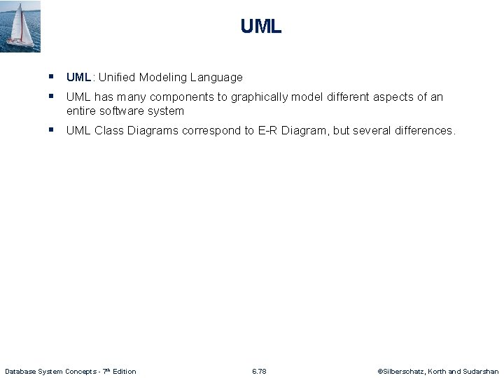 UML § UML: Unified Modeling Language § UML has many components to graphically model