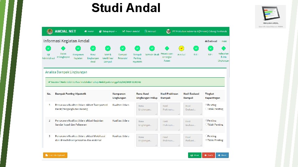 Studi Andal 