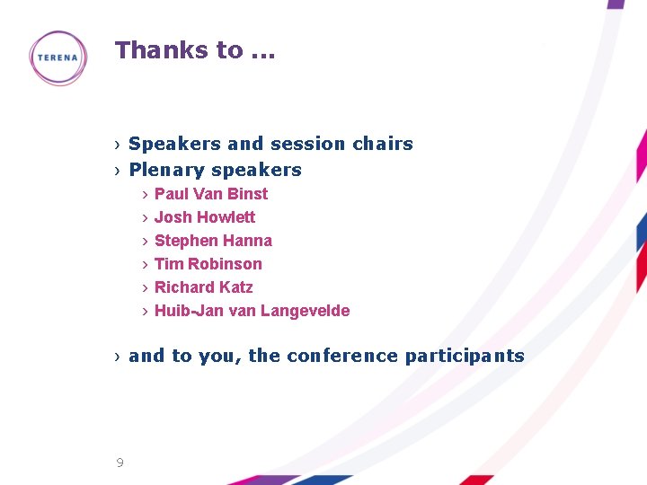 Thanks to. . . › Speakers and session chairs › Plenary speakers › ›