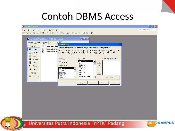 Contoh DBMS Access 