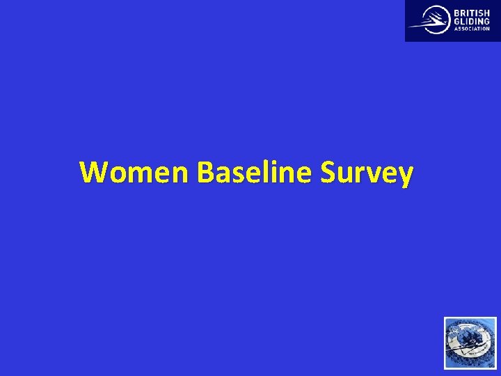 Women Baseline Survey 