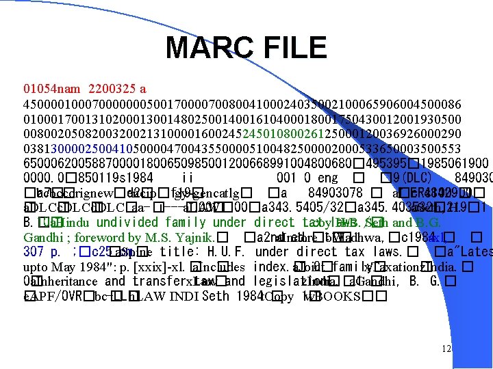 MARC FILE 01054 nam 2200325 a 4500001000700000005001700007008004100024035002100065906004500086 0100017001310200013001480250014001610400018001750430012001930500 0080020508200320021310000160024524501080026125000120036926000290 0381300002500410500004700435500005100482500002000533650003500553 650006200588700001800650985001200668991004800680� 495395� 1985061900 0000.