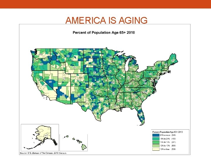 AMERICA IS AGING 