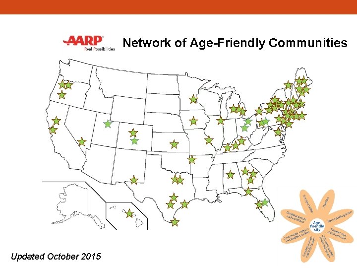 Network of Age-Friendly Communities Updated October 2015 