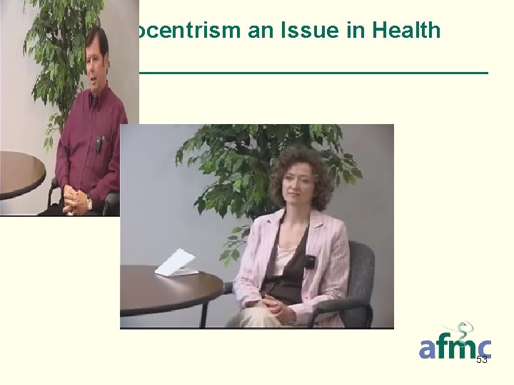 3. Is Ethnocentrism an Issue in Health Care? 53 