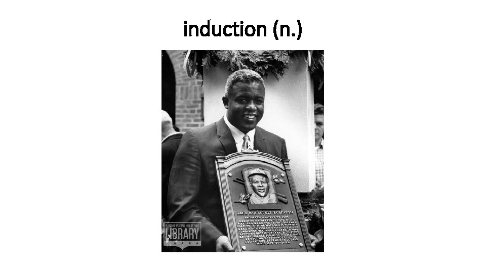 induction (n. ) 