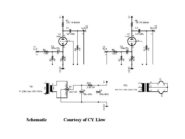 Schematic Courtesy of CY Liew 