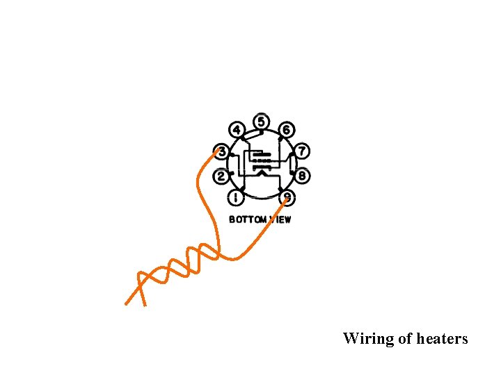 Wiring of heaters 