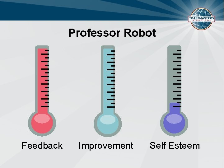 Professor Robot Feedback Improvement Self Esteem 