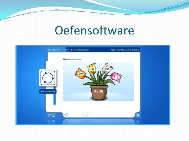 Oefensoftware 