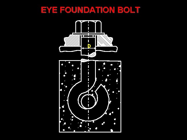 EYE FOUNDATION BOLT D 