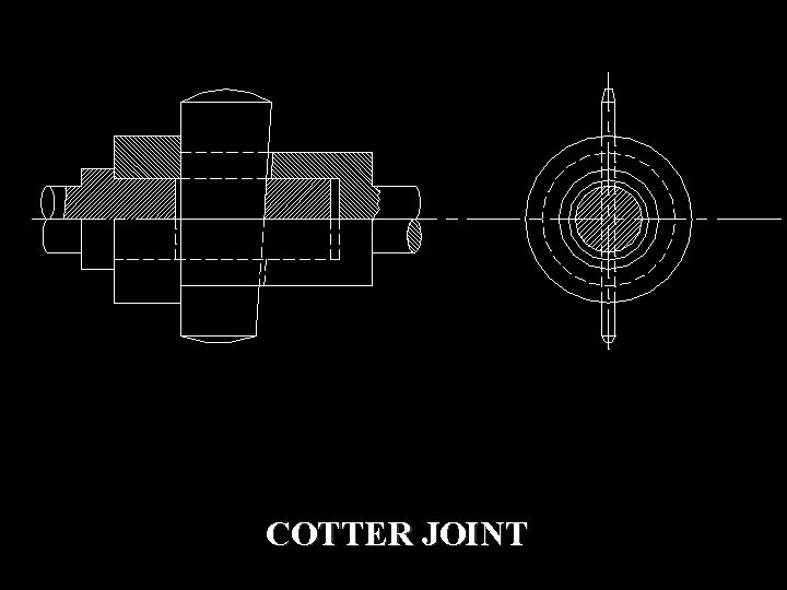 COTTER JOINT 