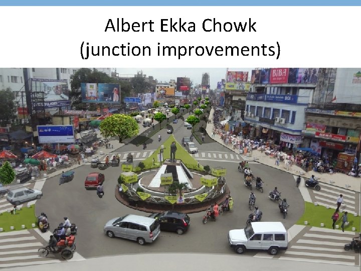 Albert Ekka Chowk (junction improvements) 