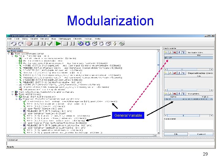 Modularization General Variable 29 