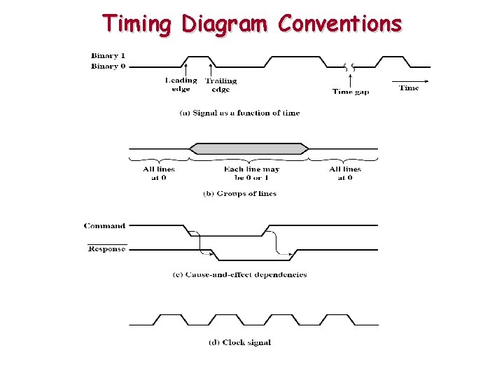 Timing Diagram Conventions 