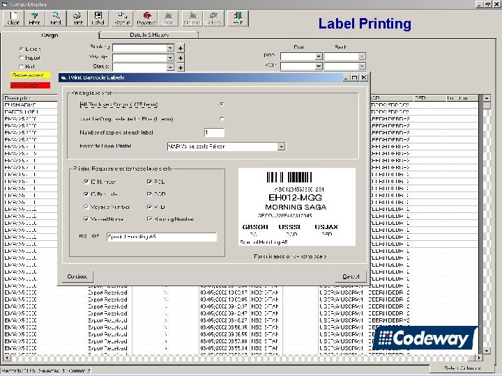 Label Printing 