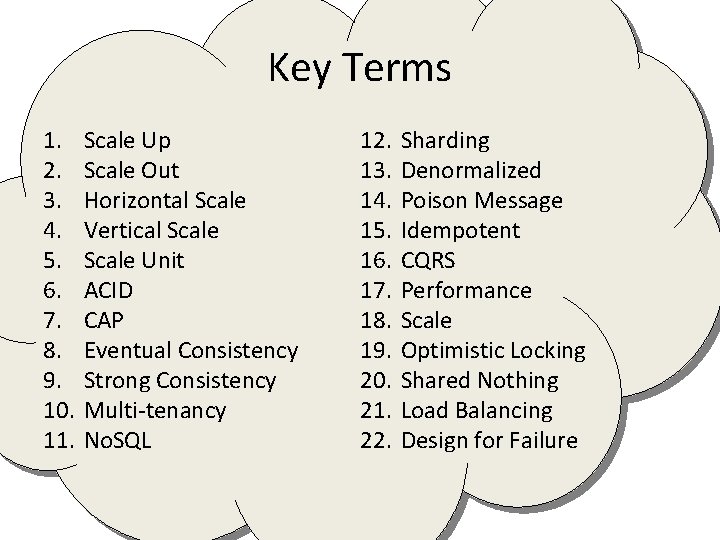 Key Terms 1. 2. 3. 4. 5. 6. 7. 8. 9. 10. 11. Scale
