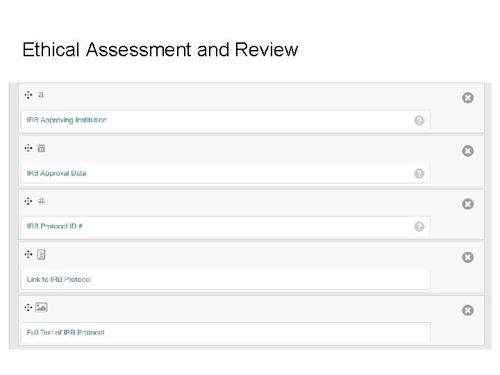 Ethical Assessment and Review 