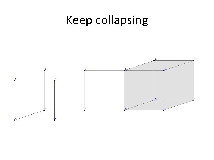 Keep collapsing 