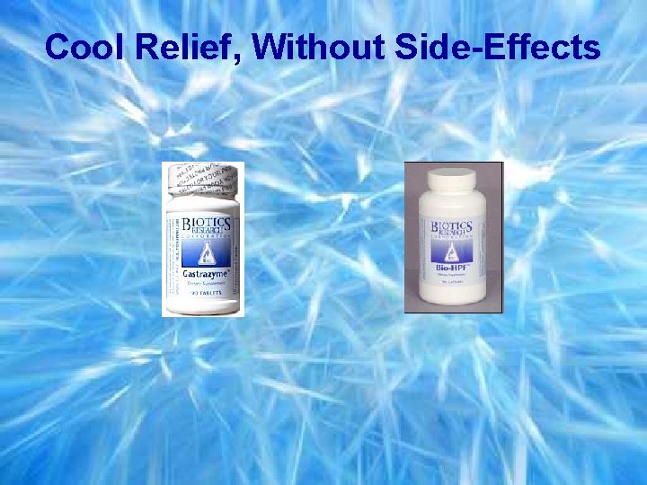 Cool Relief, Without Side-Effects 