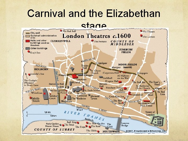 Carnival and the Elizabethan stage 