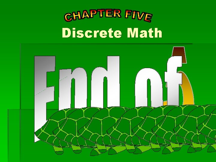 Discrete Math Discrete Math