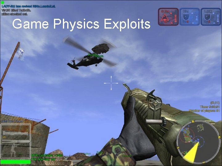 Game Physics Exploits 