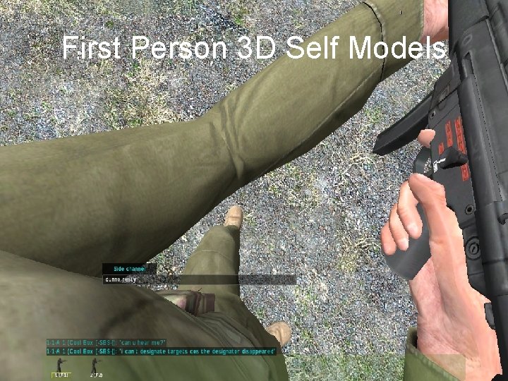 First Person 3 D Self Models 