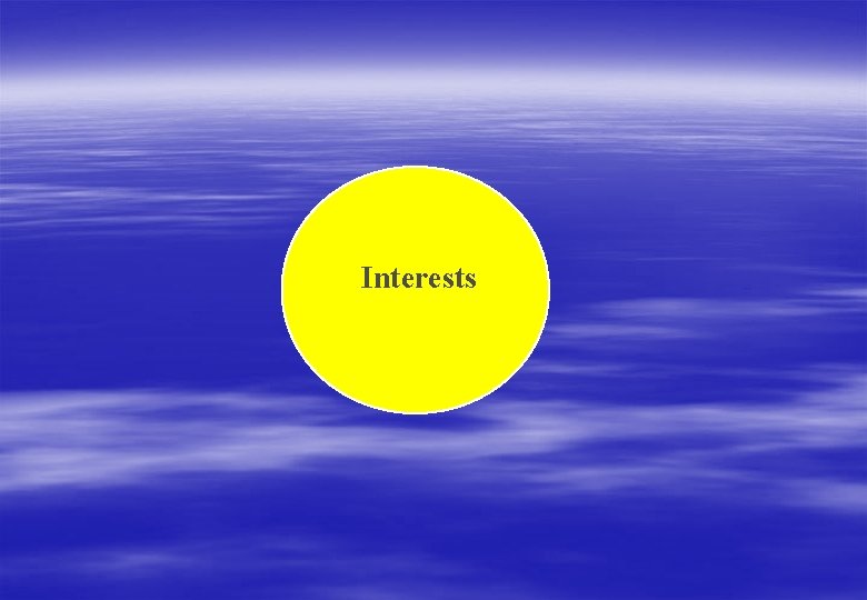 Interests 