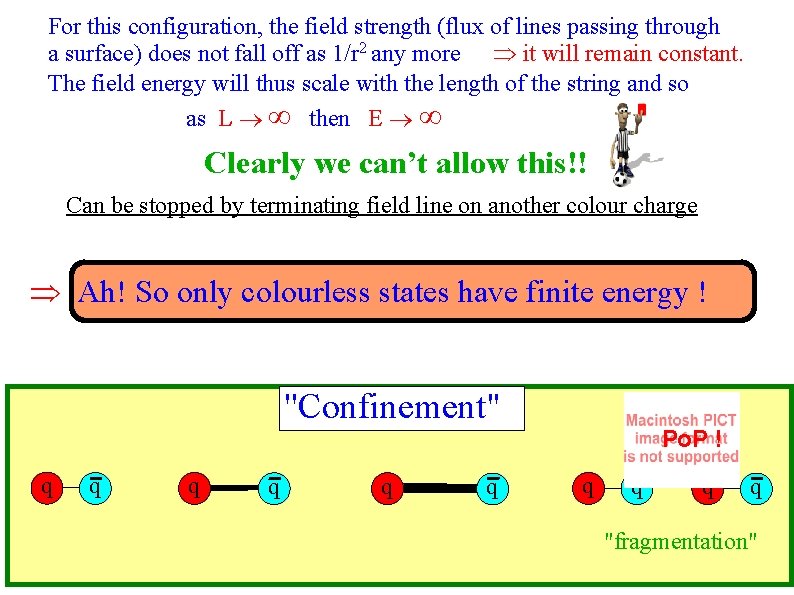 For this configuration, the field strength (flux of lines passing through a surface) does