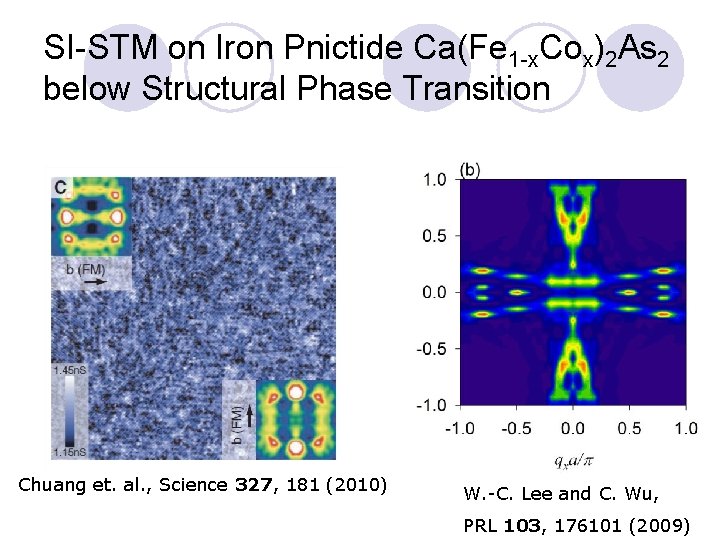 SI-STM on Iron Pnictide Ca(Fe 1 -x. Cox)2 As 2 below Structural Phase Transition