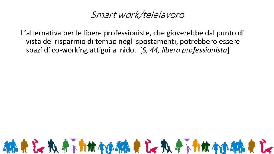 Smart work/telelavoro L’alternativa per le libere professioniste, che gioverebbe dal punto di vista del