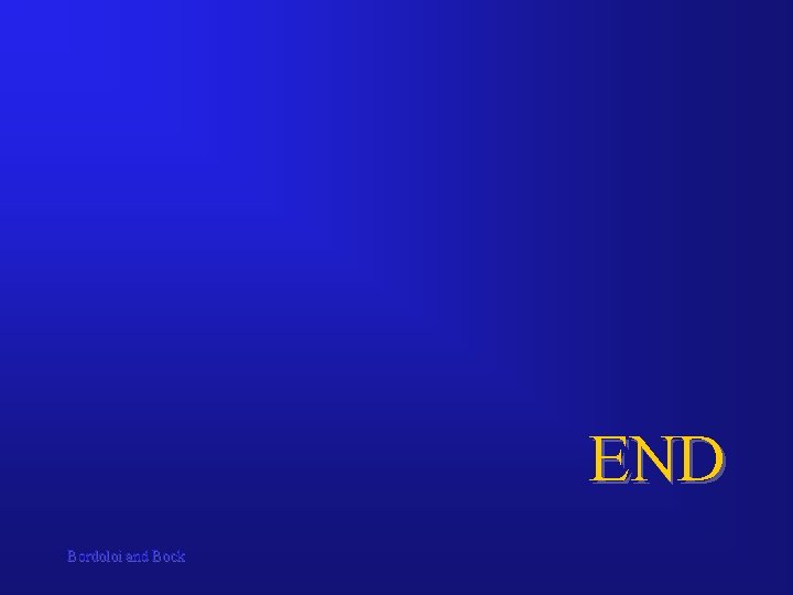 END Bordoloi and Bock END Bordoloi and Bock