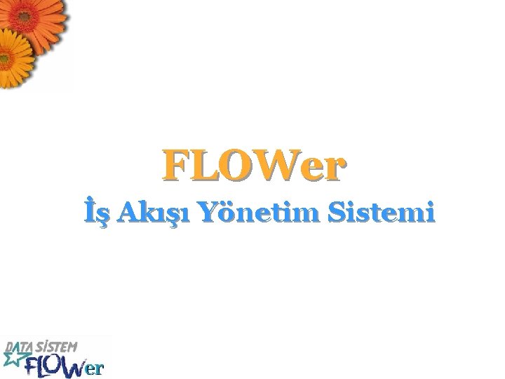 FLOWer İş Akışı Yönetim Sistemi 