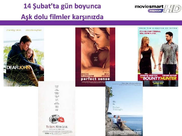 14 Şubat’ta gün boyunca Aşk dolu filmler karşınızda 