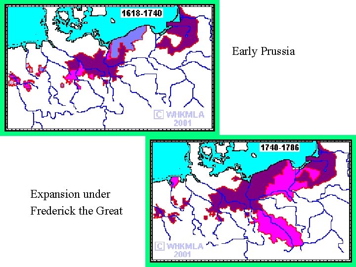 Early Prussia Expansion under Frederick the Great 