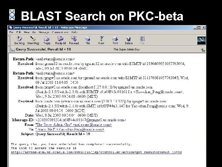 BLAST Search on PKC-beta 