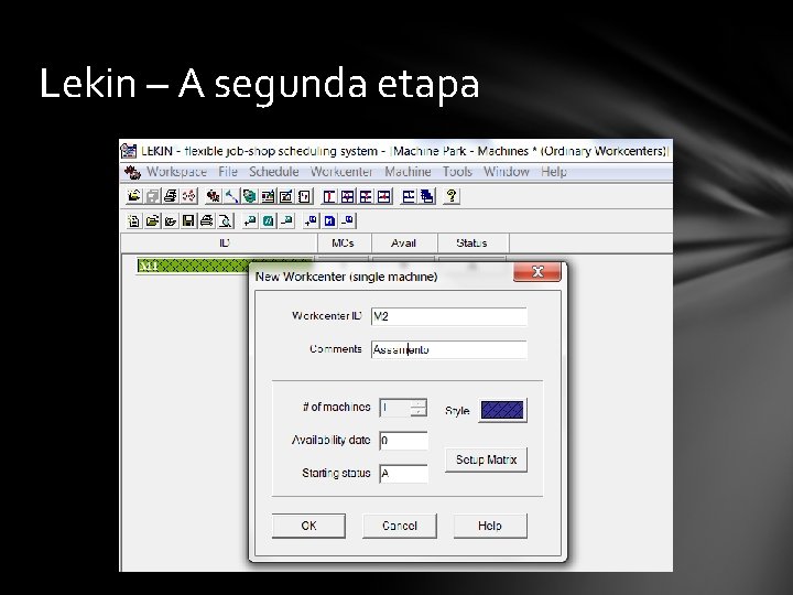 Lekin – A segunda etapa 