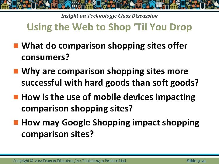 Insight on Technology: Class Discussion Using the Web to Shop ’Til You Drop n