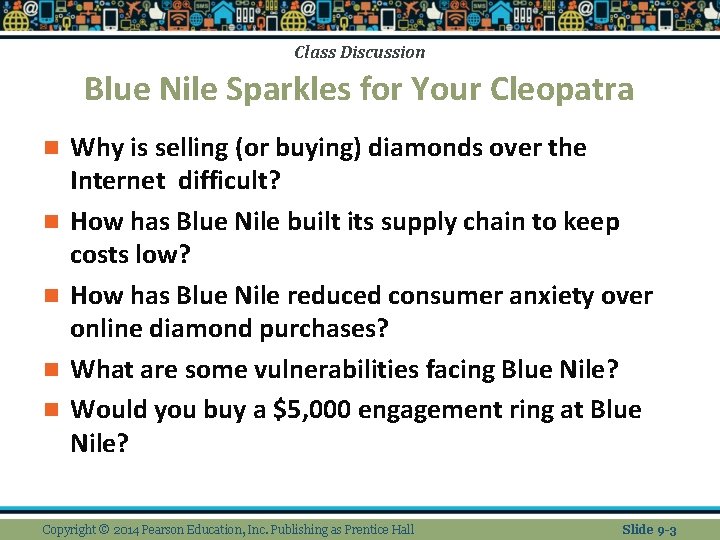 Class Discussion Blue Nile Sparkles for Your Cleopatra n n n Why is selling