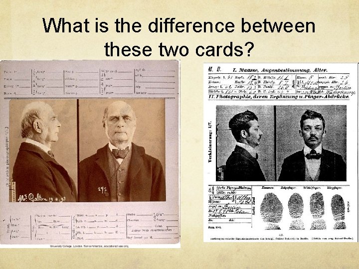 What is the difference between these two cards? 