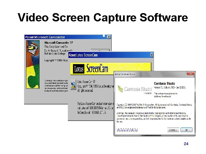 Video Screen Capture Software Video Screen Capture 24 